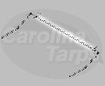 0311-860530 Aero (OEM) Easy Cover 98 Rear Cross Arm Aluminum Teardrop (Replaces 0311-861530)